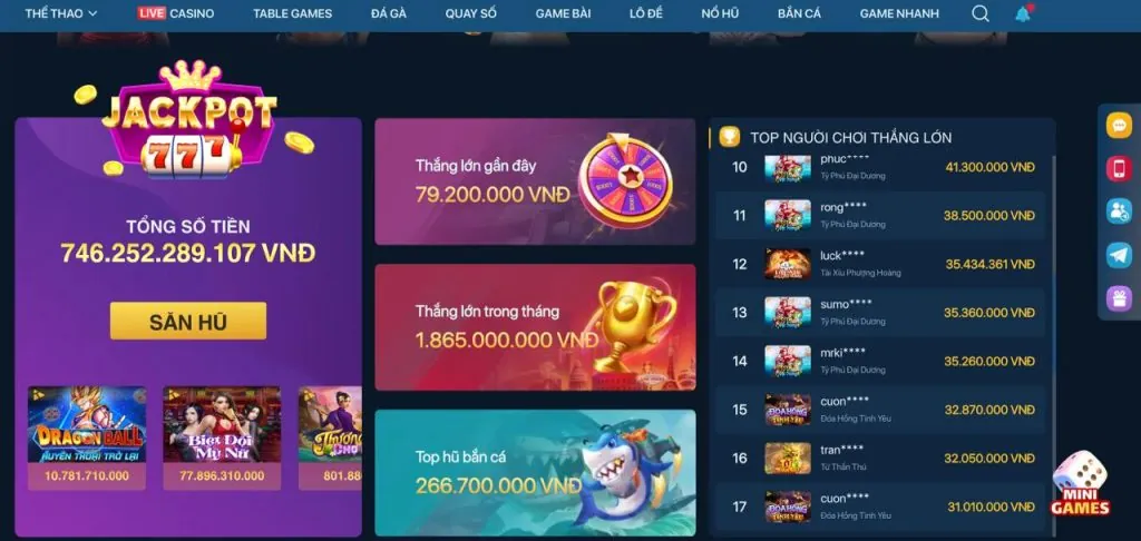 Giao diện thân thiện 33win9